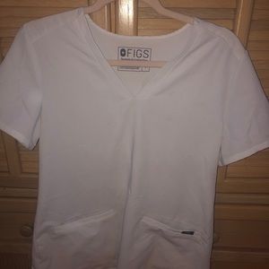 Figs two pocket scrub top